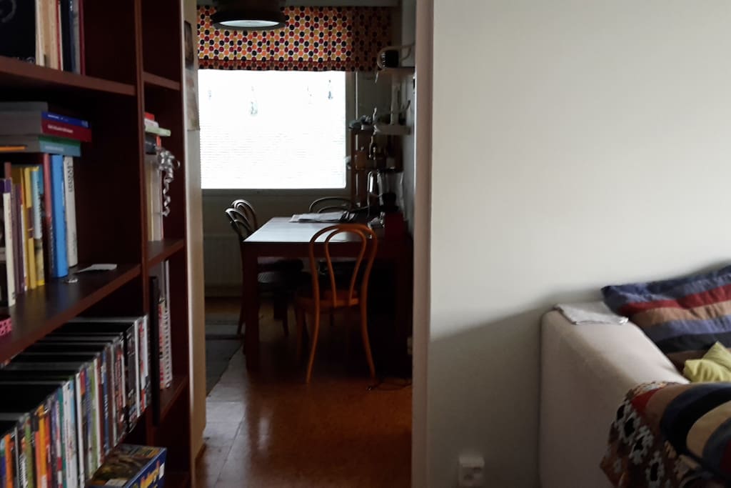 Picture from the living room towards kitchen