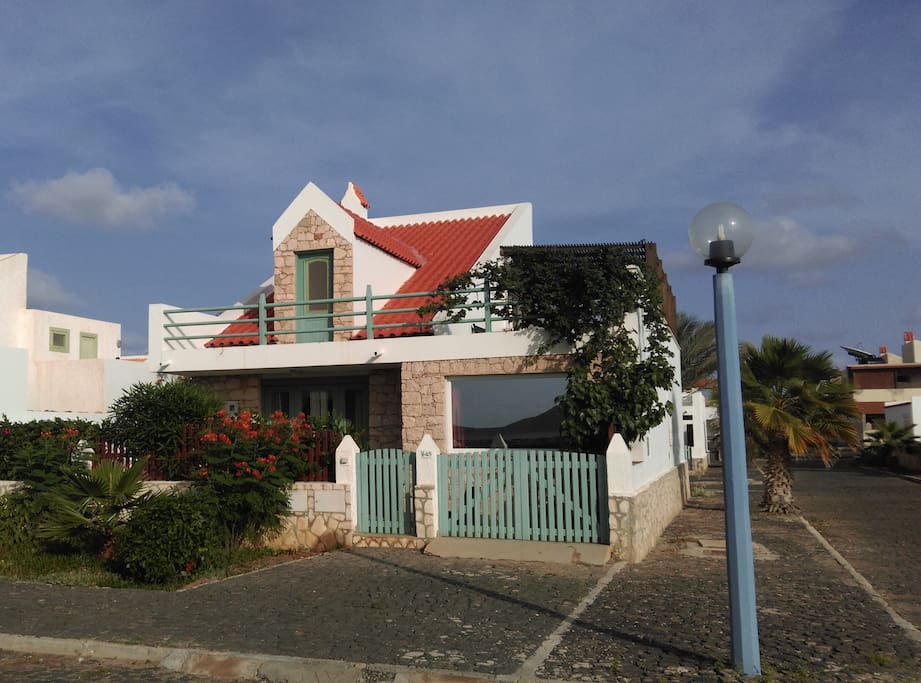The villa