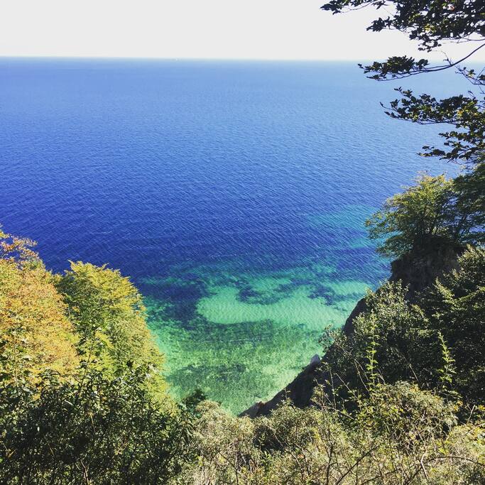 Cliffs of Moen - World heritage nearby