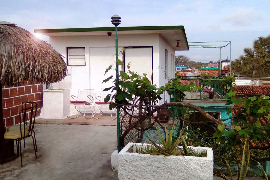 View of the room from the Ranchón