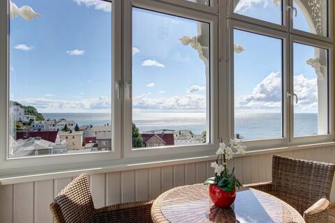 Villa Fernblick apartment no. 2  with sea view - 60 m²