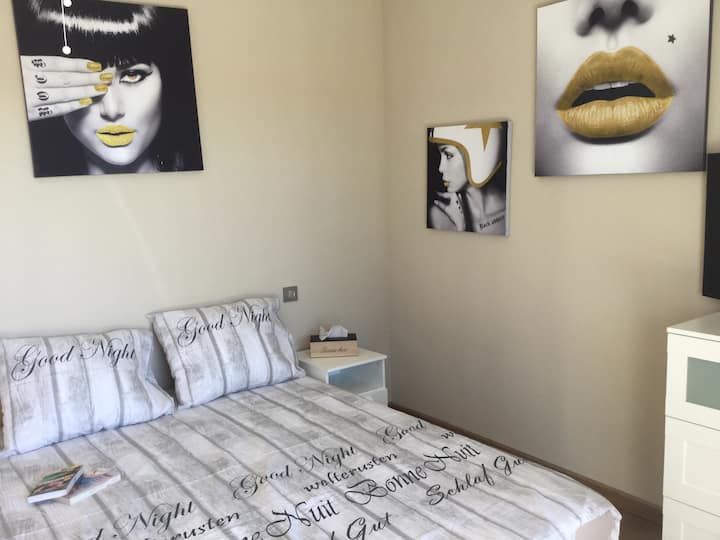 Pool /sängutsikt rum 160 x 90