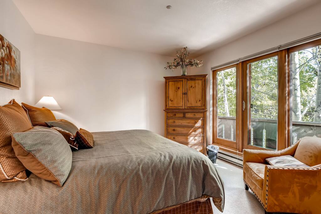 Get a good night's sleep in the comfortable beds