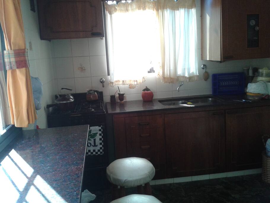 Cocina totalmente equipada