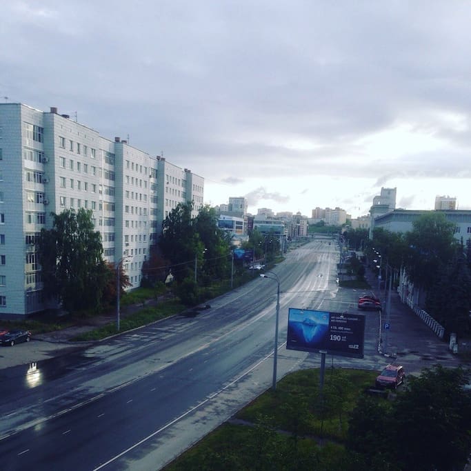 Вид из окна/View from the window