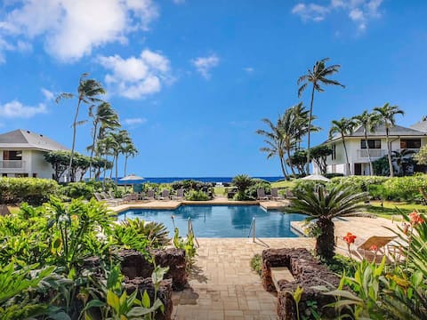 New! Poipu Kapili: Ocean Views; New Central Air