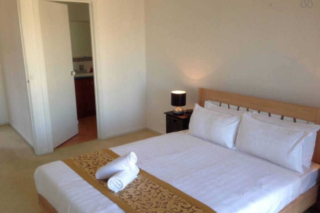 Master Bedroom with Queen Bed, an Ensuite