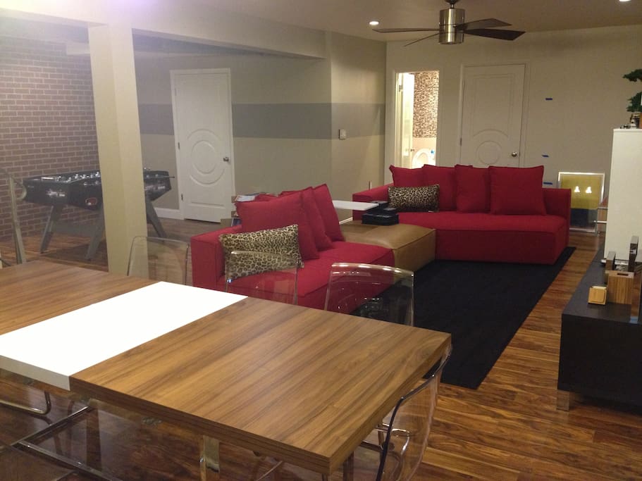 Living/Dining Space (Lower Level)