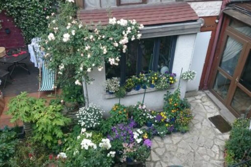 cour-jardin vue balcon cuisine