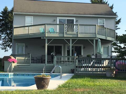 Private Country Home Pool Tennis Lancaster Hershey