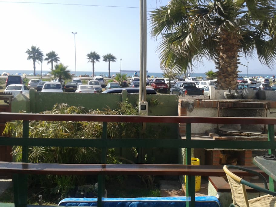 vista desde la terraza
