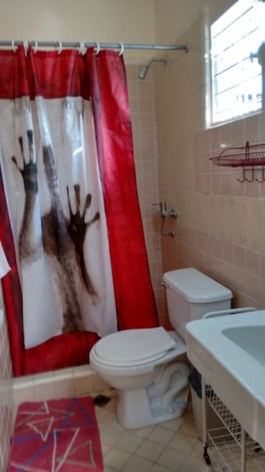 Baño privado de la habitación