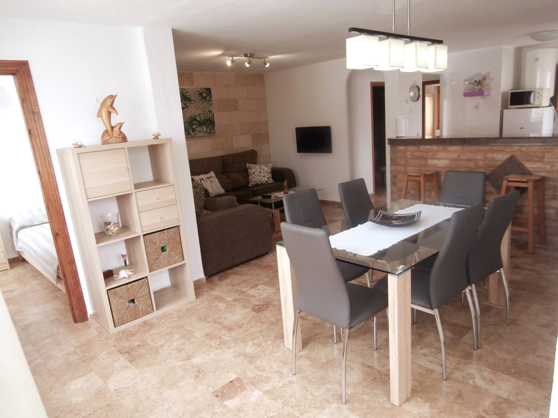Quiet apartment Complejo Cap i Corb (3h)