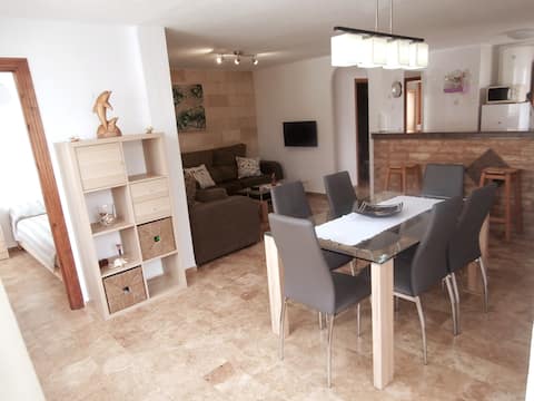 Quiet apartment Complejo Cap i Corb (3h)