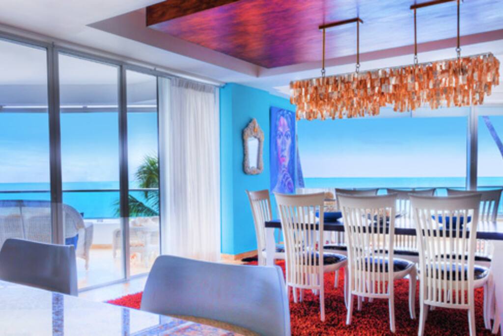 Close-up View from Dining Room