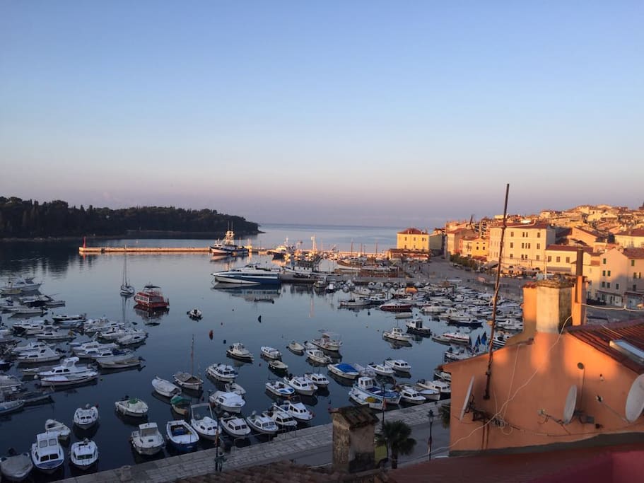 In the heart of the beautiful old town of Rovinj
