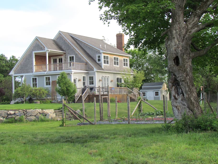 Rear of house facing southeast