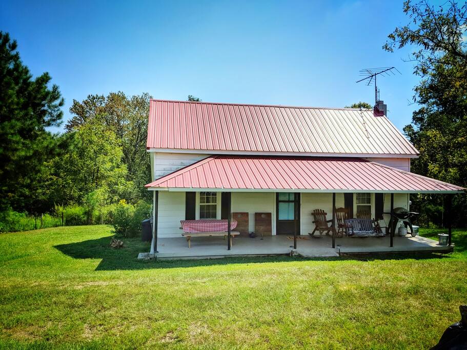 Our guests enjoy hanging out on the front porch, enjoying coffee in the morning and sunset in the evening.