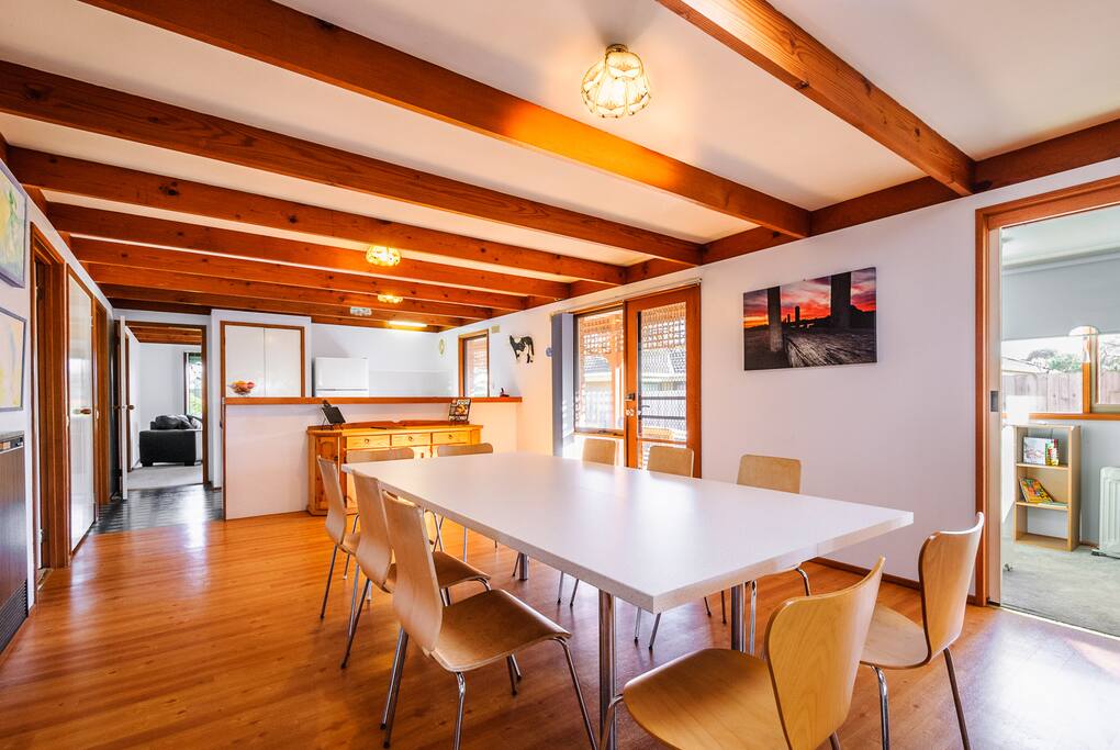 Family meals area...
