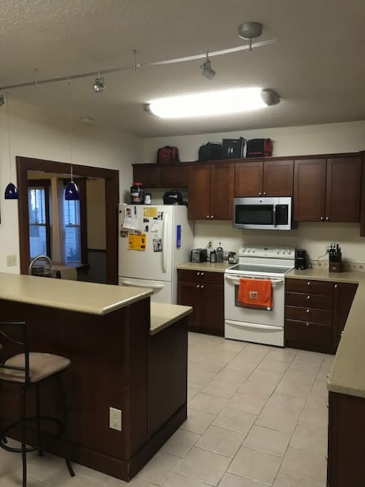 Large eat in kitchen