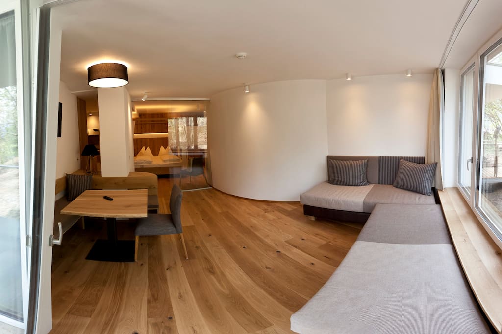 Appartement Saturn, Wohnbereich bzw. zweites Schlafzimmer