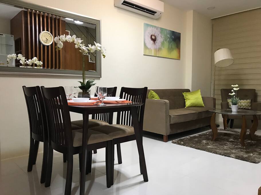 Kitchen & Living Room