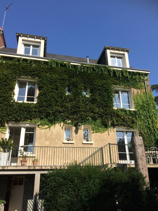 Façade coté jardin