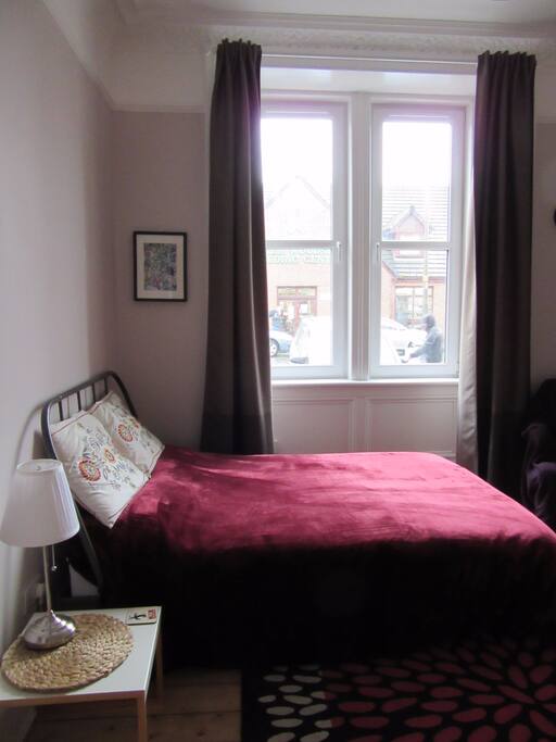 Comfy double bed