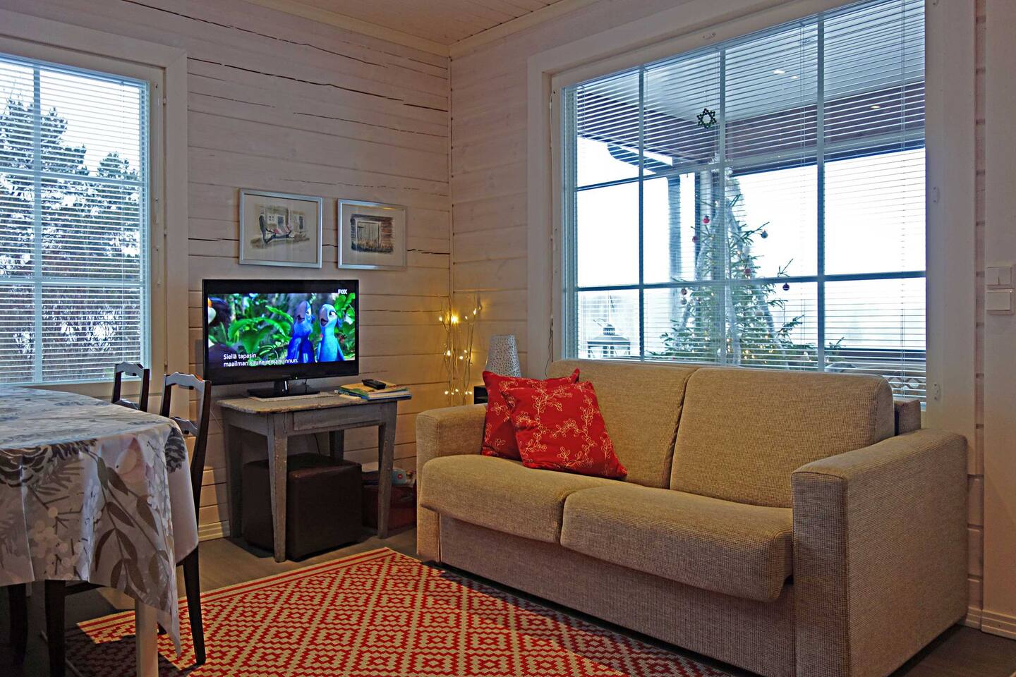A New Log Cabin With A Beautiful View To A Lake 5