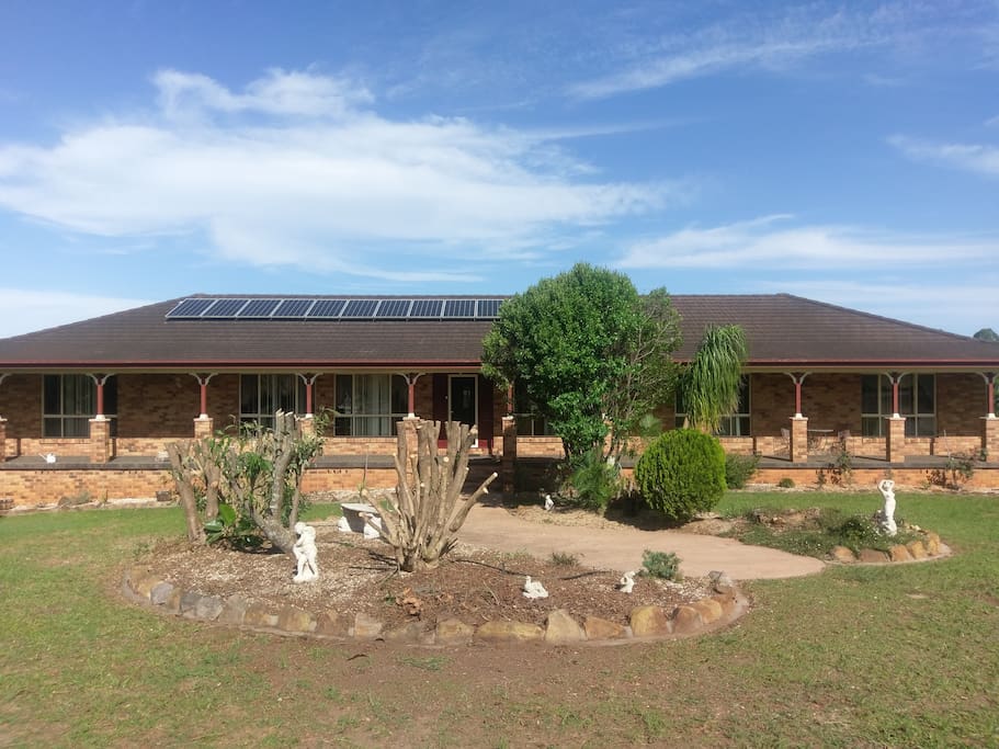 Large home in rural setting