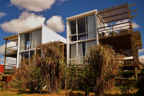 Popular Airbnb listing: El palafito in Punta Rubia