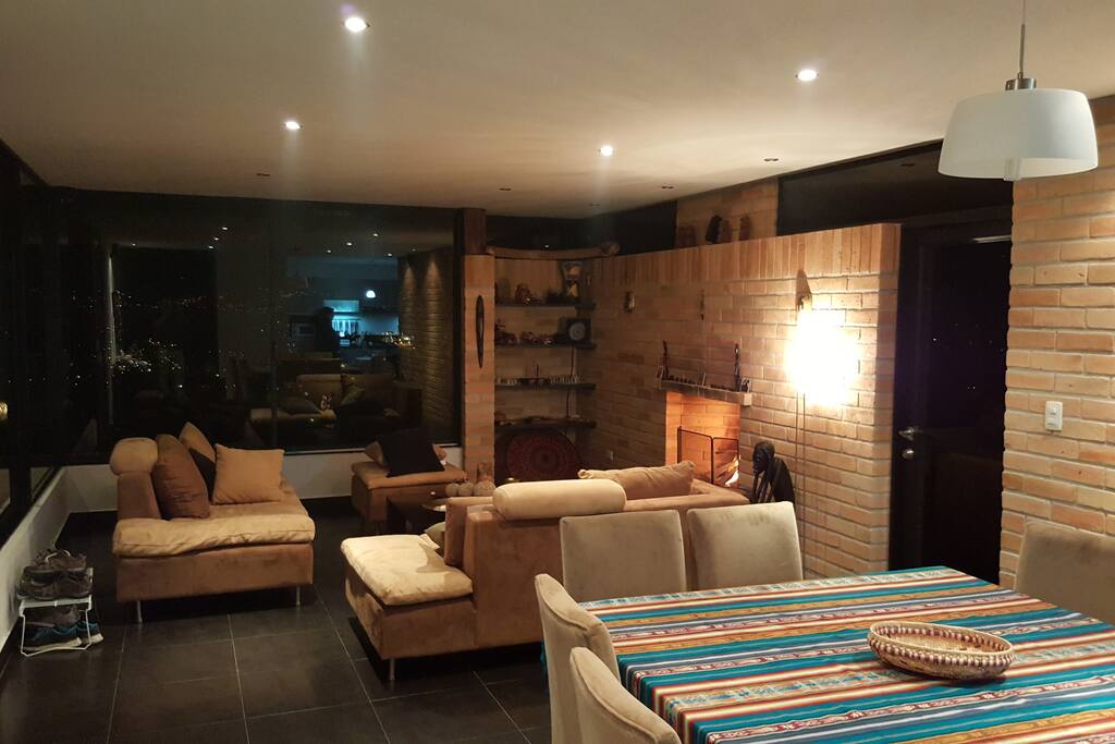 Living and dining room