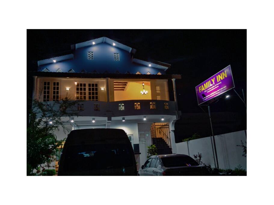 Night front view