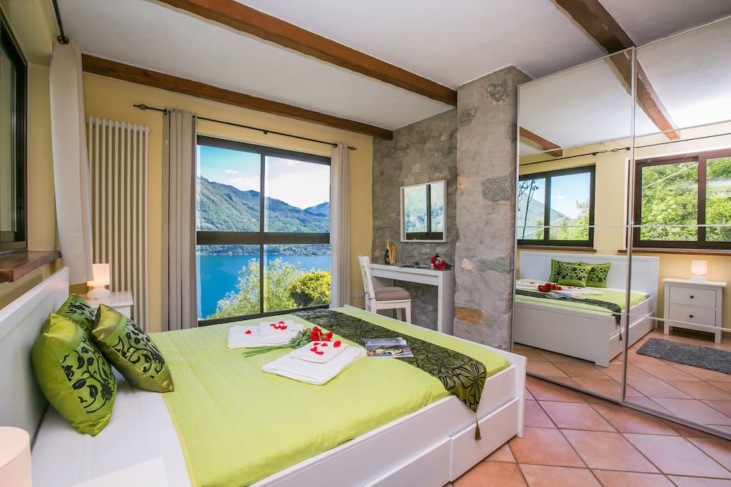 Casa Cima - Master Bedroom, spectacular views