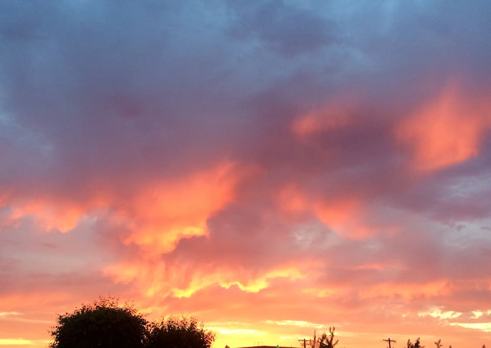 Sunset -Downtown Sequim