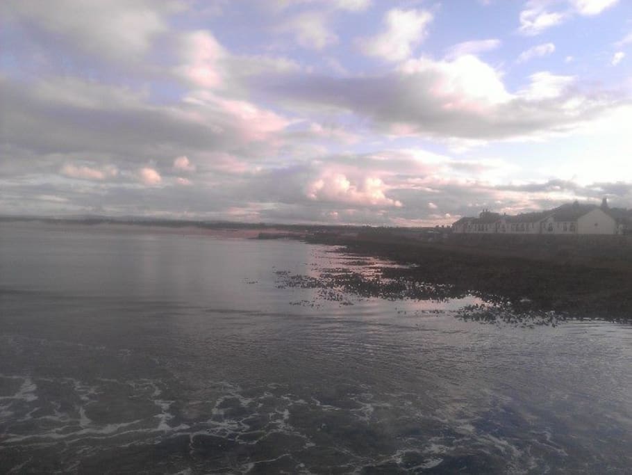 The coast at Lossiemouth