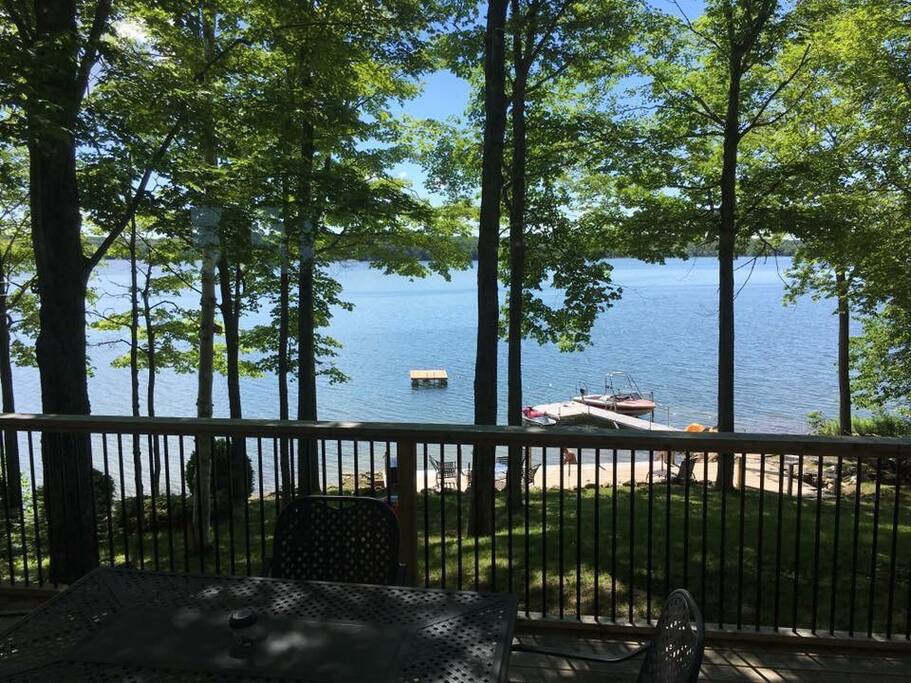 View from front deck