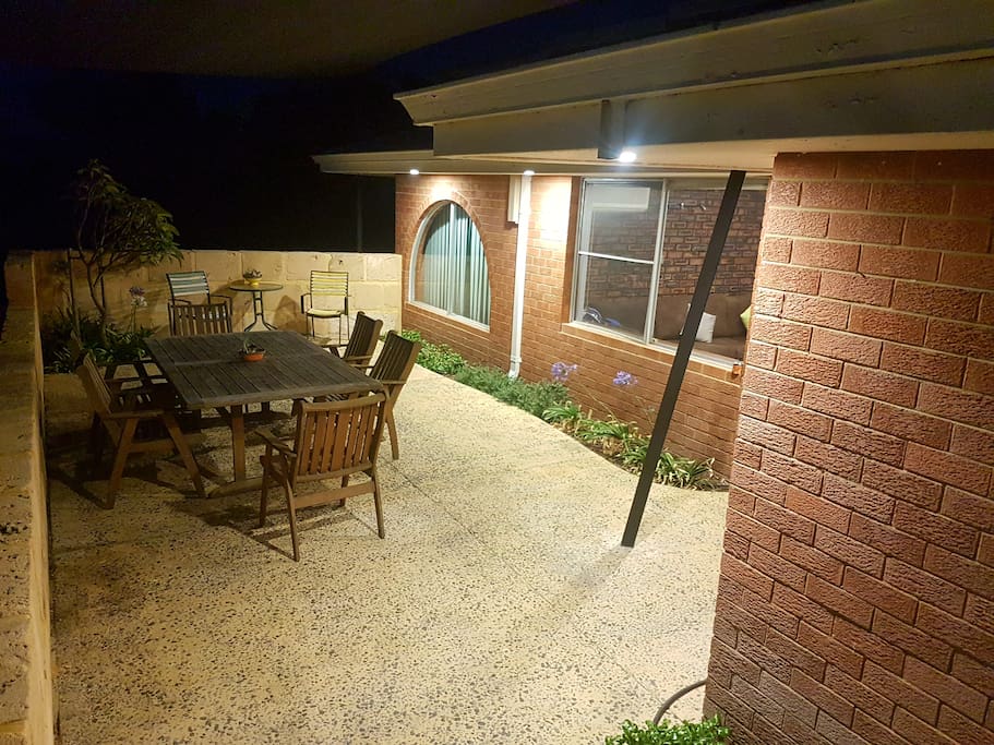 riverview entertaining area