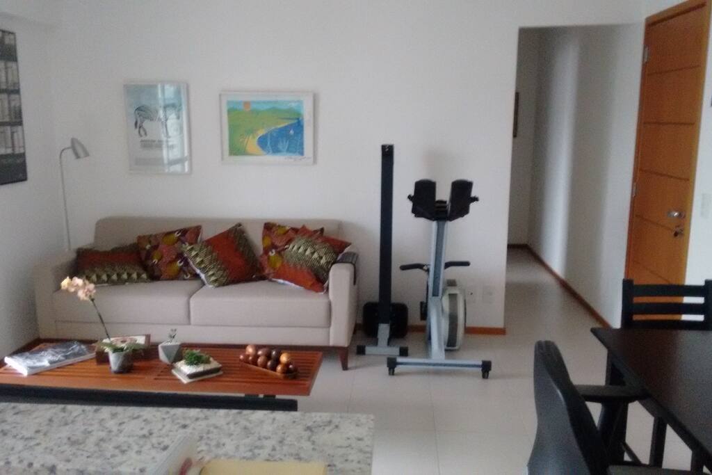 Living room (that is a rowing machine and I can leave in my room while you are here)