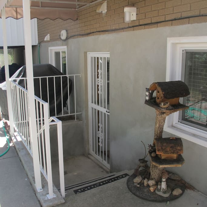 Secure entrance