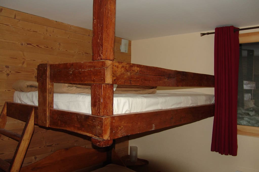 Chambre lit double superposé haut