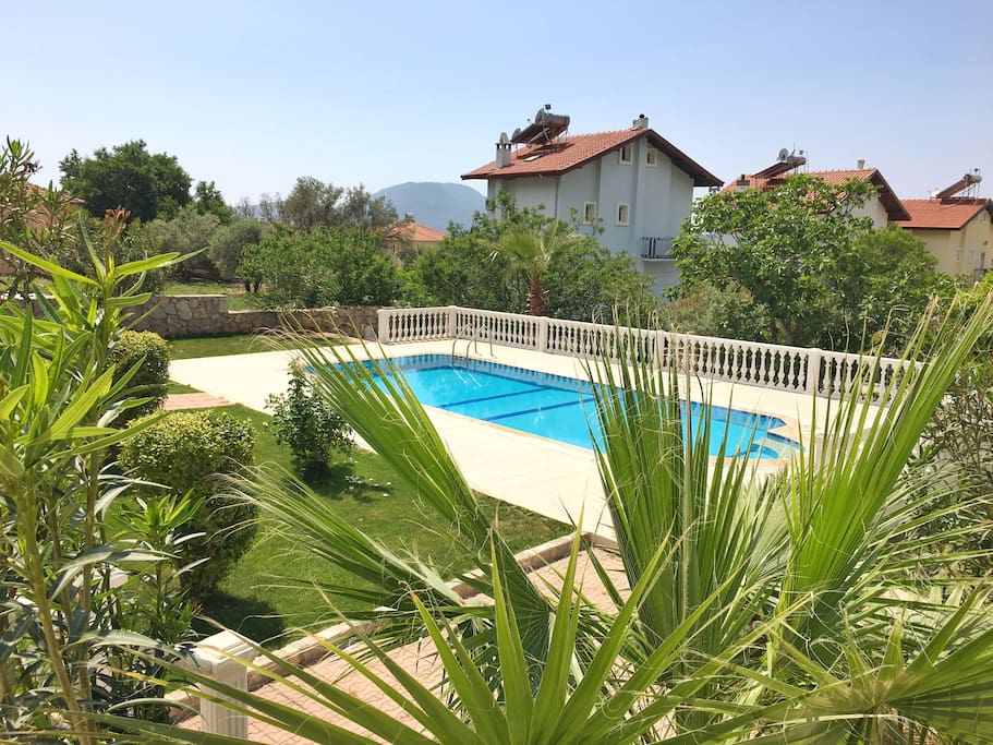 GARDEN AND SWIMMING POOL