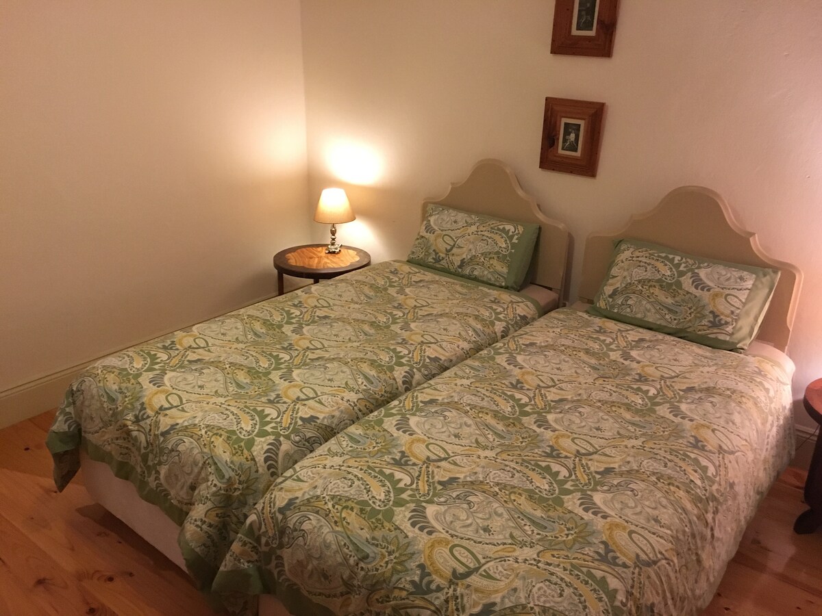 Bedroom 2 ... 2 X King single comfy beds or 1 roomy Kingsize bed... Just as you wish.. 