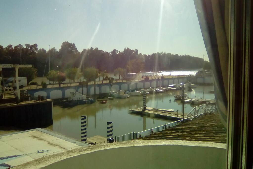 Vistas desde el balcón del dormitorio