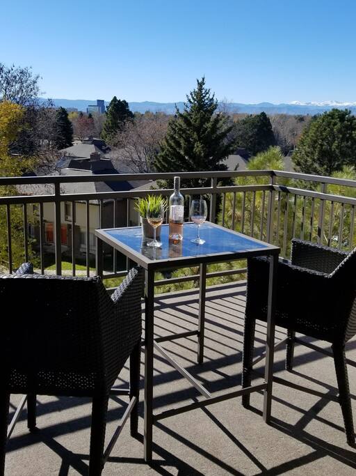 Amazing views of the mountains from the 5th floor