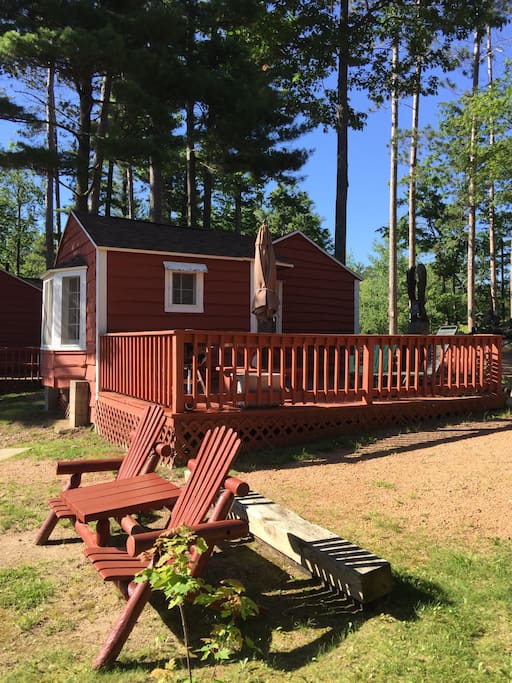Nice size deck