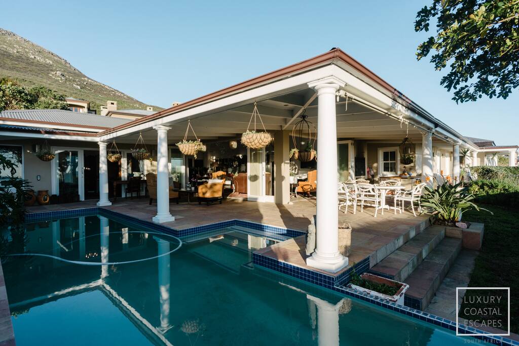 incredible outdoors area with large pool
