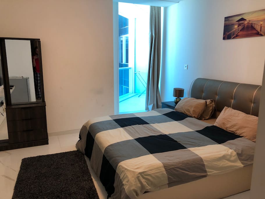 Confortable double bed