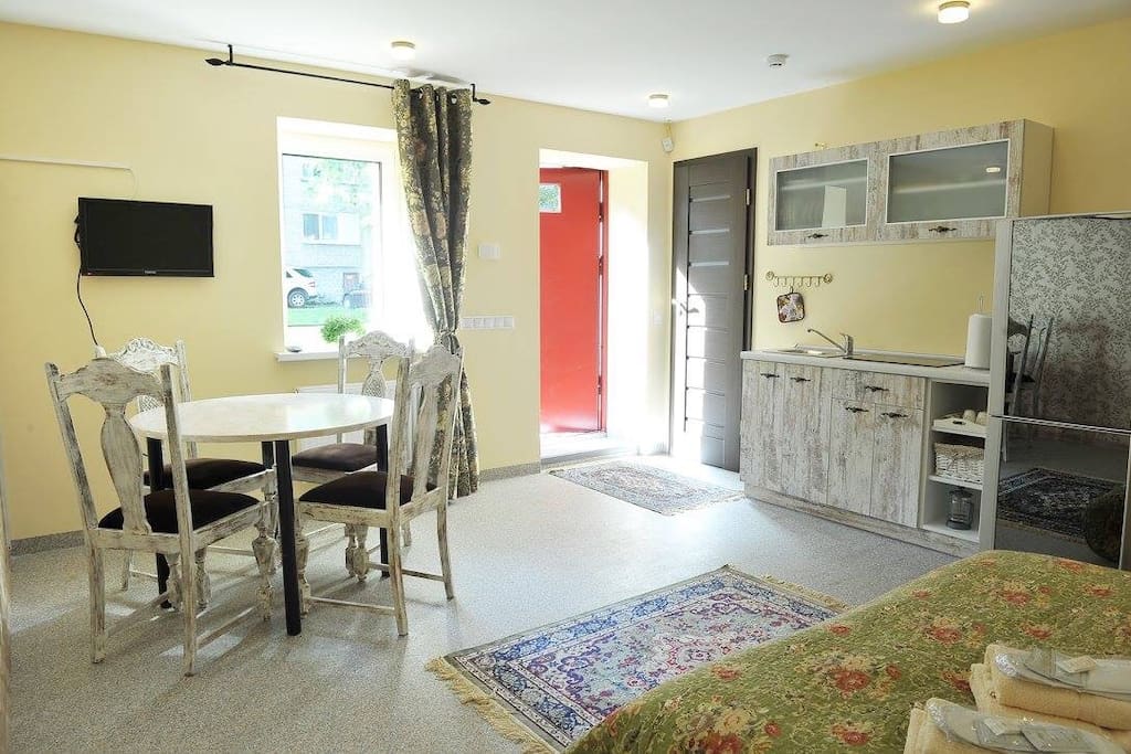 Family apartment/ 2 double beds