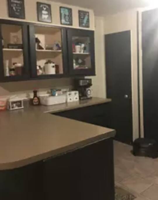 shared kitchen space